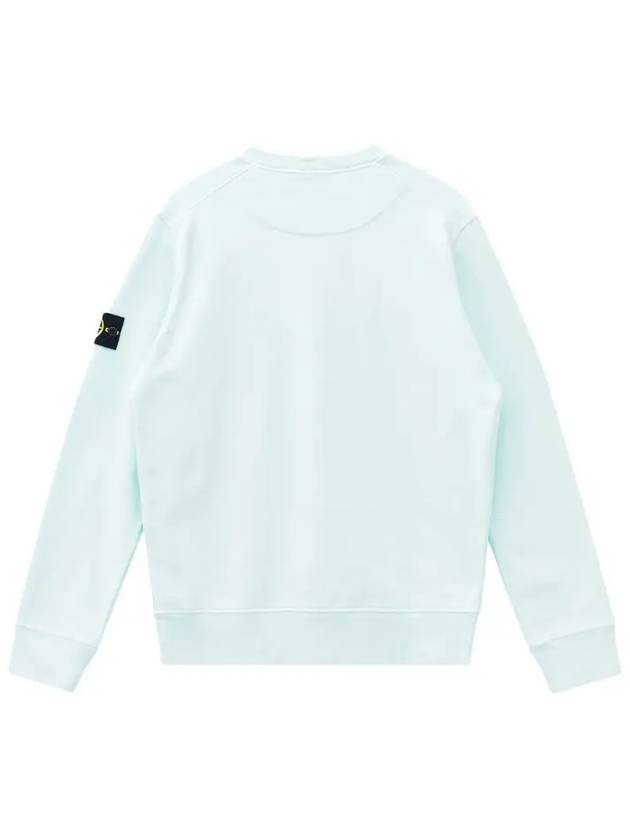 Wappen Patch Crewneck Sweatshirt Light Green - STONE ISLAND - BALAAN 4