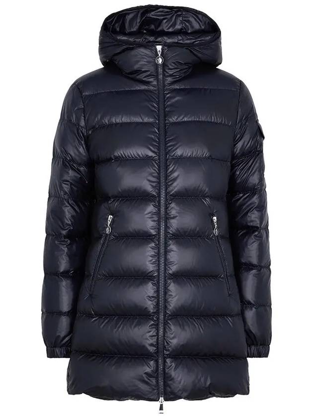 1A00029 595ZZ 778 WOMEN S GLEMENTS DARK NAVY DOWN JACKET - MONCLER - BALAAN 1