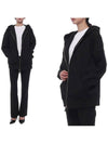 Doppia Zip Up Hoodie Black - MAX MARA - BALAAN 2