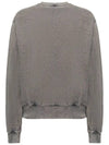 Blurred Logo Sweatshirt Faded Grey - ACNE STUDIOS - BALAAN 4