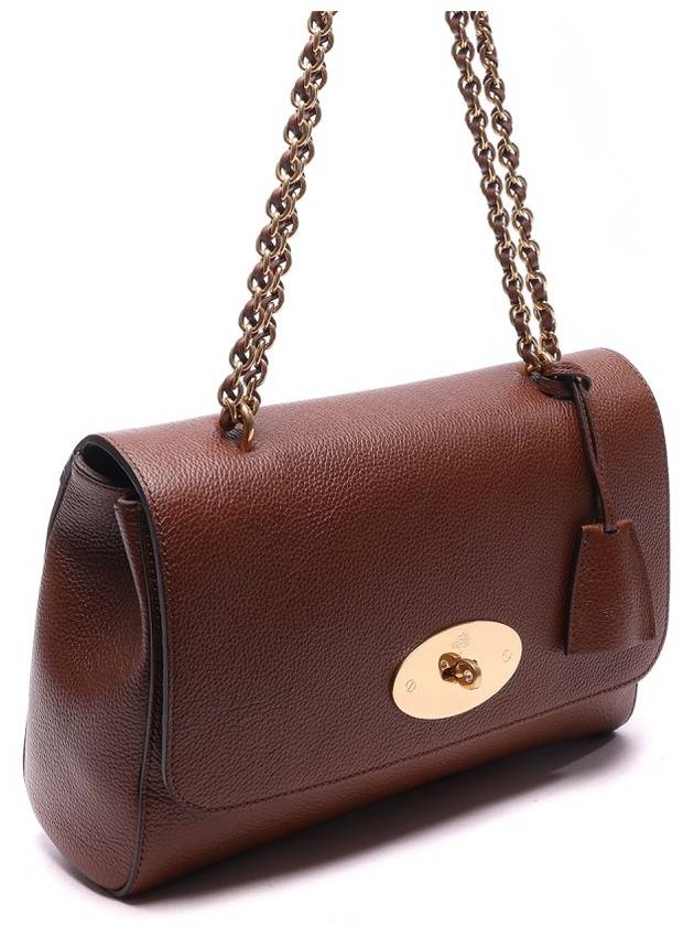 Lily Leather Cross Bag Brown - MULBERRY - BALAAN 4