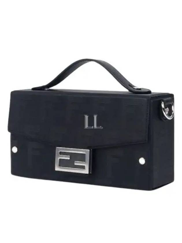 Baguette Soft Trunk Cross Bag Black - FENDI - BALAAN 2