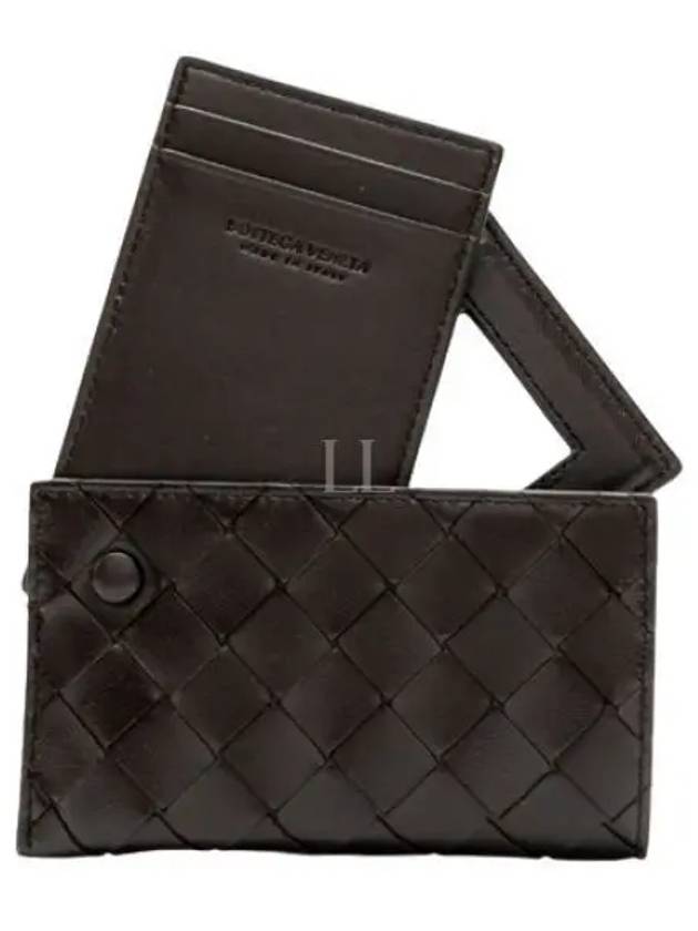 Intrecciato Leather Card Wallet Fondant - BOTTEGA VENETA - BALAAN 2