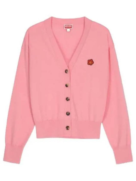 Balk Flower Cardigan Rose - KENZO - BALAAN 1