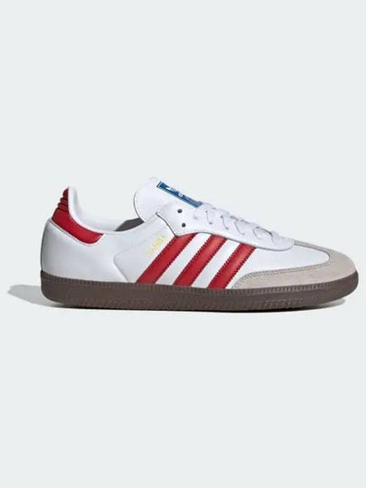 Samba OG Low Top Sneakers Red White - ADIDAS - BALAAN 2