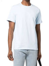 Men's Logo Raymond Short Sleeve T-Shirt Pale Blue - A.P.C. - BALAAN.