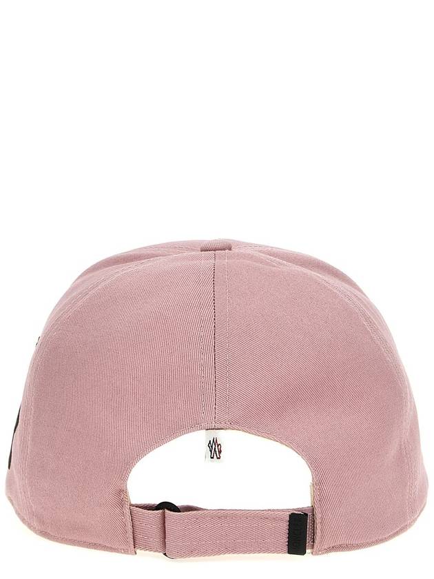 Gabardine Ball Cap Pink - MONCLER - BALAAN 4