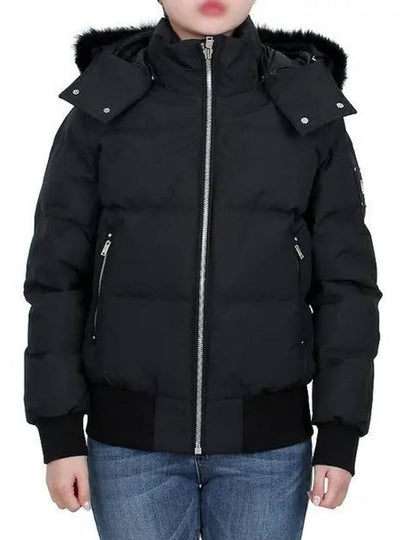 Cloud Padded Bomber Jacket Black - MOOSE KNUCKLES - BALAAN 2