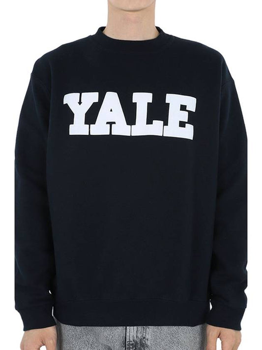 Common Yale Sweatshirt Navy Blue FG WD089 - WILD DONKEY - BALAAN 2