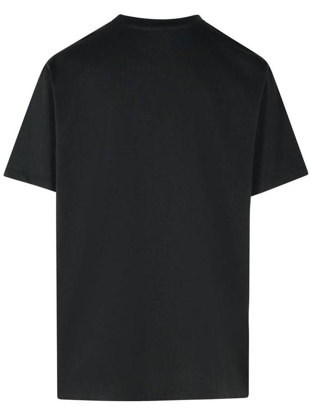 Balmain Black Cotton T-Shirt - BALMAIN - BALAAN 3