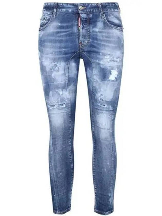 Tidy Biker Jeans Blue - DSQUARED2 - BALAAN 2