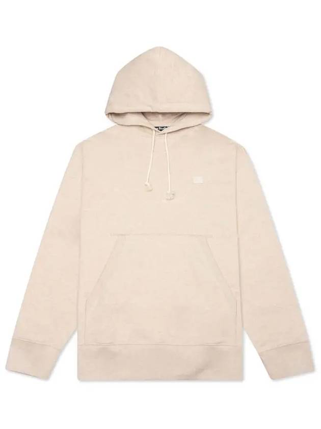 Farrin Face Oversized Hoodie Oatmeal Melange - ACNE STUDIOS - BALAAN 3