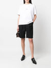 Logo Crew Neck Short Sleeve T-Shirt White - ACNE STUDIOS - BALAAN 5