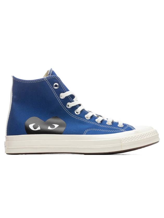 Play New Big Heart Chuck 70 High Low Top Sneakers P1 AZ K122 2 Blue - COMME DES GARCONS - BALAAN 1