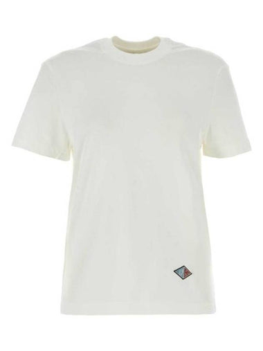 Cotton Short Sleeve T-Shirt White - BOTTEGA VENETA - BALAAN 1