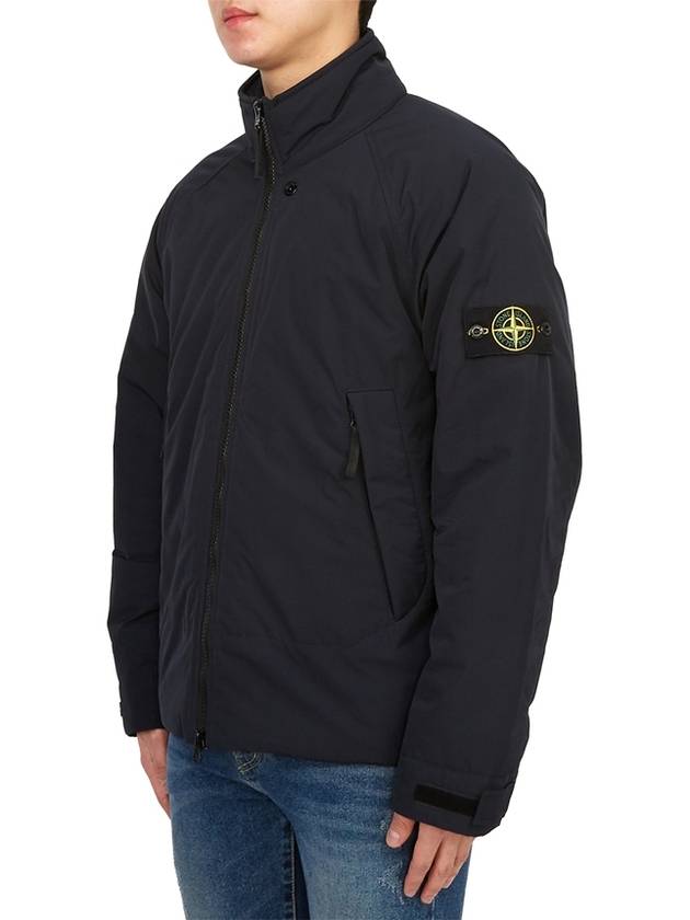 Micro Twill Pure Insulation Technology Primaloft Jacket Navy - STONE ISLAND - BALAAN 4