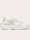 Gumboy Banshee Leather Low Top Sneakers White - VALENTINO - BALAAN 3