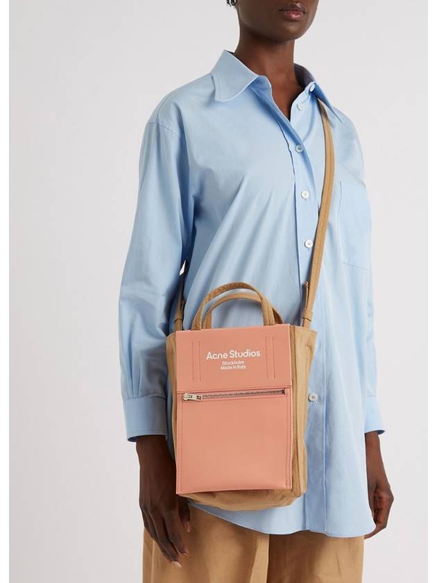 Baker Out Small Tote Bag Brown Pink - ACNE STUDIOS - BALAAN 6