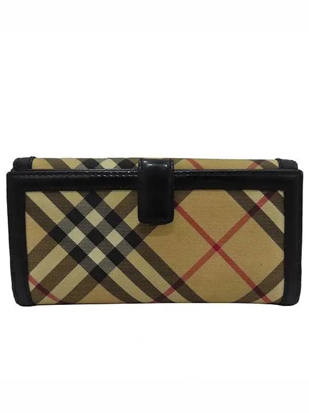 black long wallet - BURBERRY - BALAAN 3