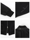 Mohair Hop Sack Bomber Jacket Black - TOM FORD - BALAAN 6