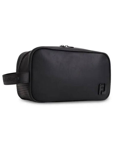 Tour Solid Golf Pouch Black - FOOTJOY - BALAAN 1