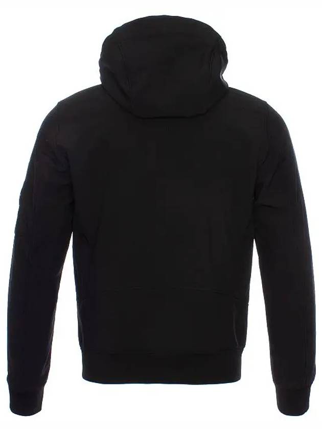 C.P. Shell-R Hooded Jacket Black - CP COMPANY - BALAAN 10