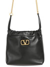 V logo 4W2P0Z87 VNL 0NO bucket chain cross bag - VALENTINO - BALAAN 1