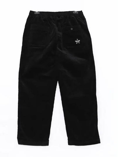 FW23P102 BLACK corduroy pants - SUPREME - BALAAN 2