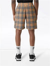 Vintage Check Technical Twill Shorts Beige - BURBERRY - BALAAN 5