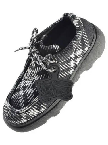 Check Woven Creeper Shoes Men s Running Sneakers - BURBERRY - BALAAN 1