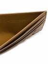 Intrecciato Leather Card Holder Light Brown - BOTTEGA VENETA - BALAAN.