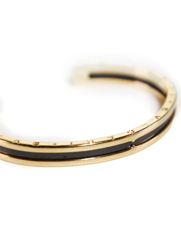 S BZERO1 Bangle Open Logo Bracelet - BVLGARI - BALAAN 7