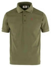 Men s Crowley Pique Shirt Light Olive 81783622 - FJALL RAVEN - BALAAN 1