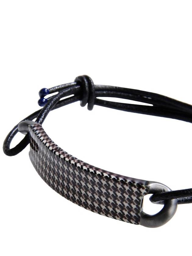 11 hound’s-tooth check Bracelet - MAISON MARGIELA - BALAAN 4