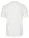 Logo Print Short Sleeve T-Shirt White - CP COMPANY - BALAAN 7