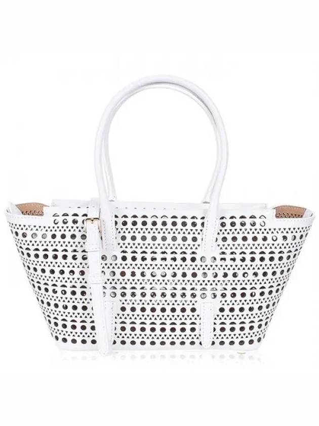 Women s Neo Mina20 Tote Bag White 1120591 - ALAIA - BALAAN 1