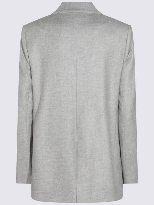 Antonelli Grey Virgin Wool Blend Blazer - ANTONELLI - BALAAN 2