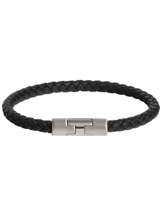 Goliath H Puzzle Bracelet Black - HERMES - BALAAN 2