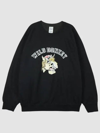 Unisex Donkey Sweatshirt Black FR 1141144 - WILD DONKEY - BALAAN 1