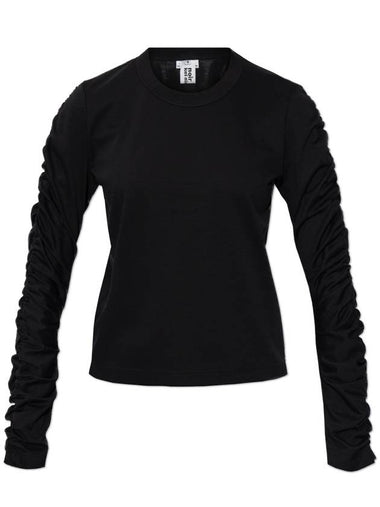 Comme Des Garçons Noir Kei Ninomiya Cotton Top, Women's, Black - COMME DES GARCONS - BALAAN 1