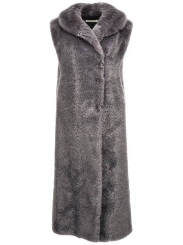 Philosophy Di Lorenzo Serafini Extra Long Faux Fur Vest - PHILOSOPHY DI LORENZO SERAFINI - BALAAN 1