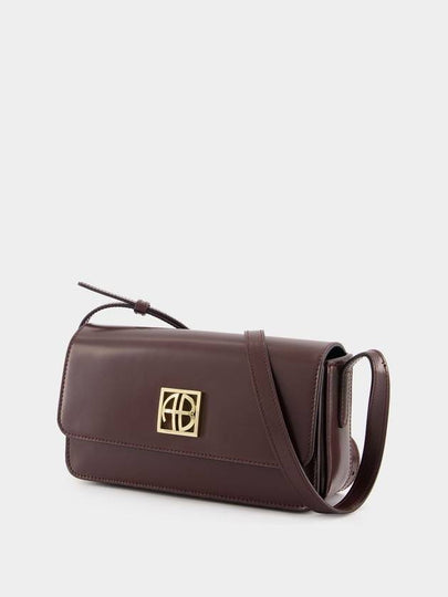 Elly Crossbody - ANINE BING - Leather - Burgundy - ANINE BING - BALAAN 2