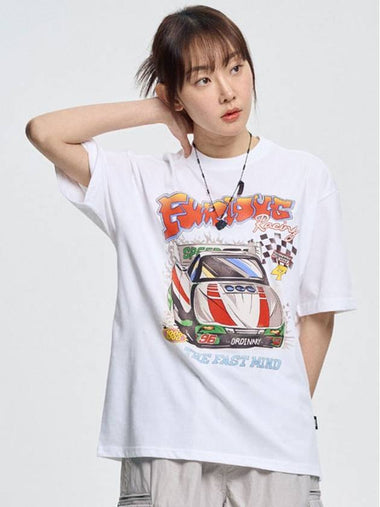 Racing 47 short sleeve tshirt _ white - MOO - BALAAN 1