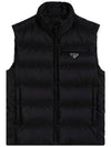 triangle logo re nylon padded vest SGB033 1WQ9 F0002 - PRADA - BALAAN 1