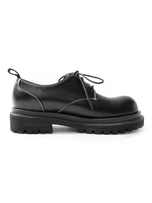 Leah lace-up loafers black - SHOEHI - BALAAN 1