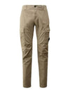 Stretch Sateen Ergonomic Lens Double Cargo Straight Pants Beige - CP COMPANY - BALAAN 2