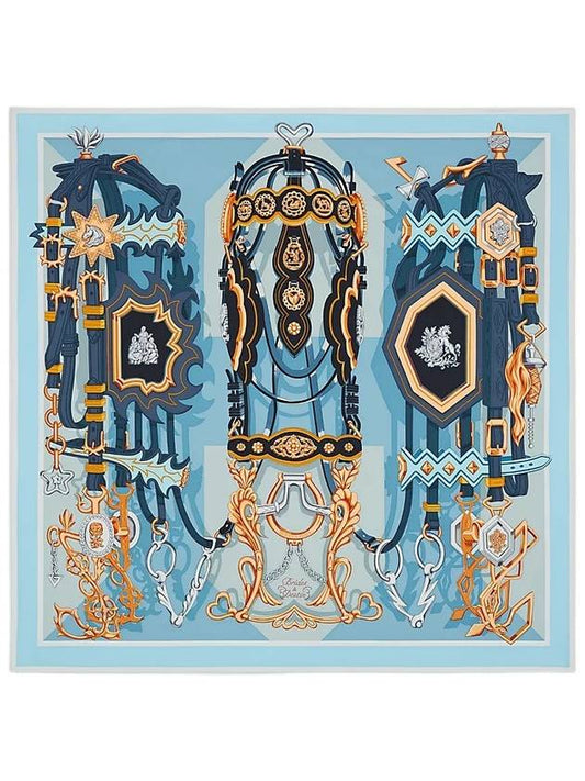 Brides Et Destin 90 Scarf Blue - HERMES - BALAAN 2