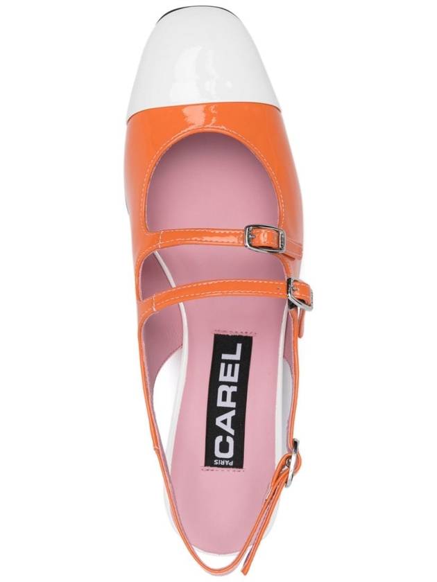 CAREL PARIS Flat shoes Orange - CAREL - BALAAN 2