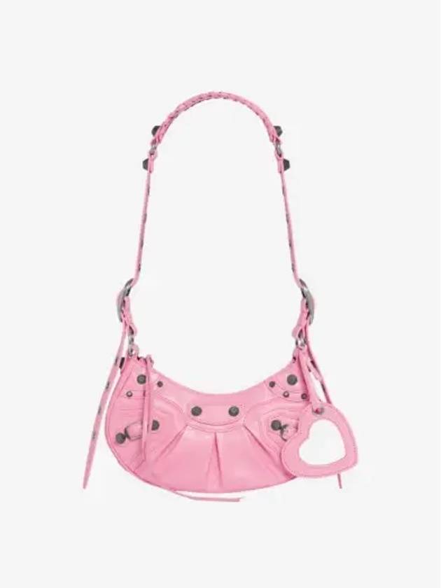 Le Cagole XS Lambskin Shoulder Bag Pink - BALENCIAGA - BALAAN 3