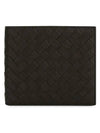 Intrecciato Weaving Half Wallet Espresso - BOTTEGA VENETA - BALAAN 4